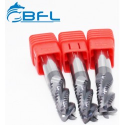 BFL Solid Carbide Roughing Tools 4 Flutes Endmills